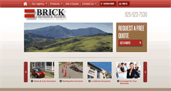 Desktop Screenshot of brickinsurance.net