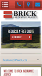 Mobile Screenshot of brickinsurance.net